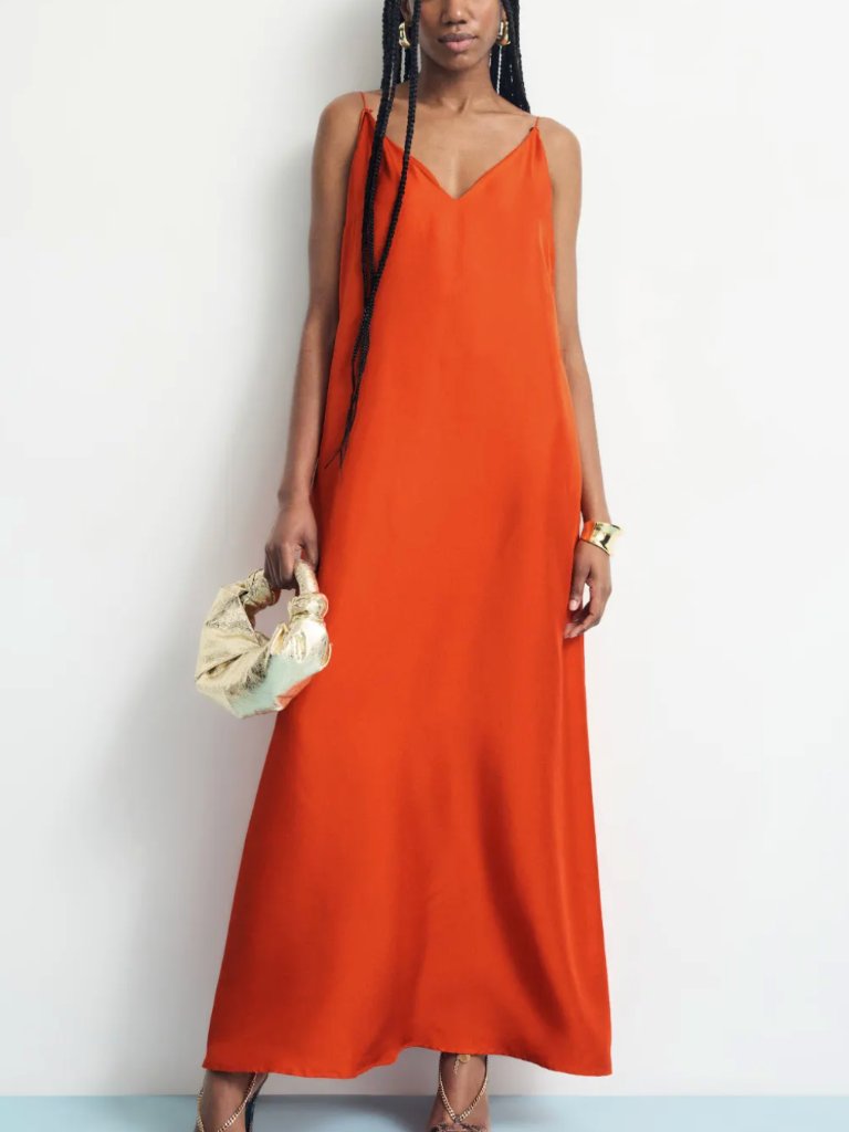 Rohe Silk Slip Dress Eyr 34 / Us 2